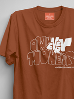 Load image into Gallery viewer, Own Every Moment - Burnt Orange Unisex Printed T-Shirt