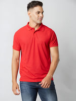 Load image into Gallery viewer, Arrow Red Polo T-shirt