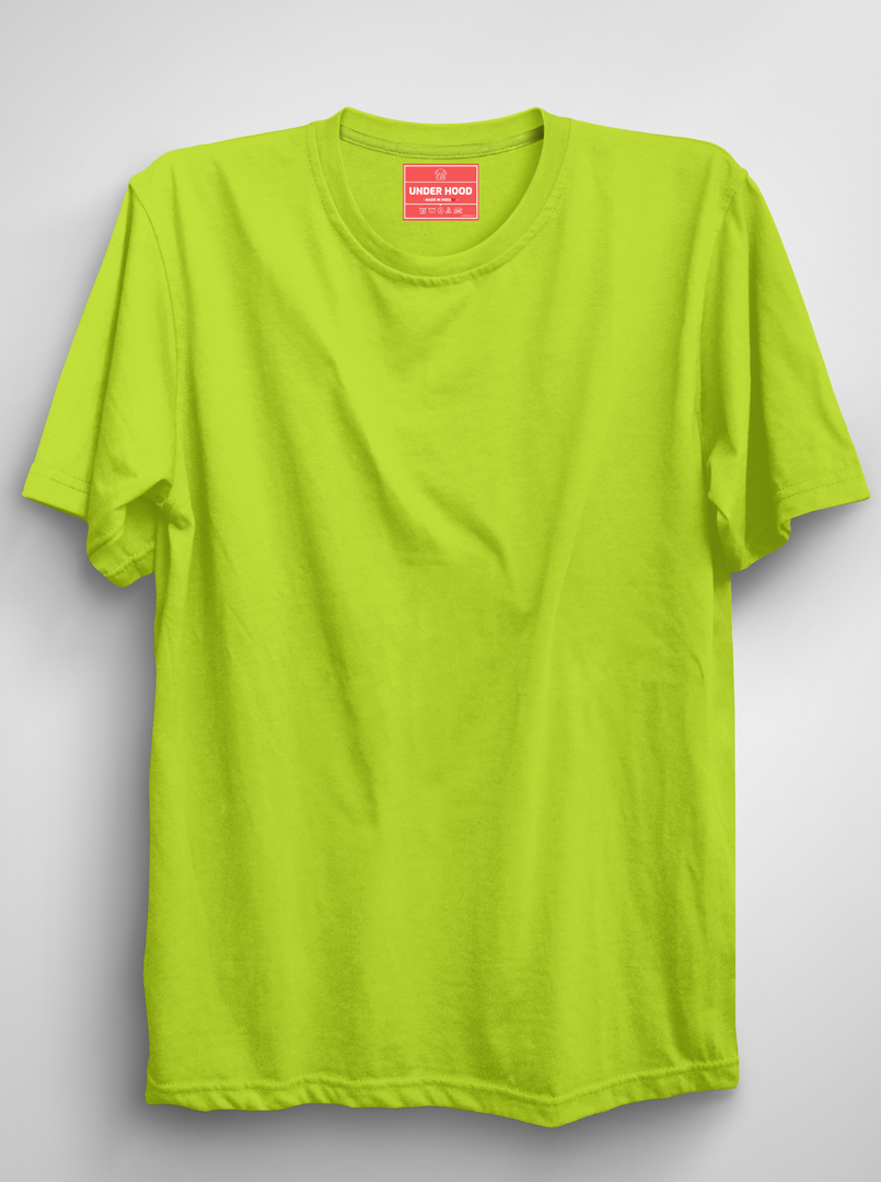 Solid Neon Lime Unisex T-Shirt