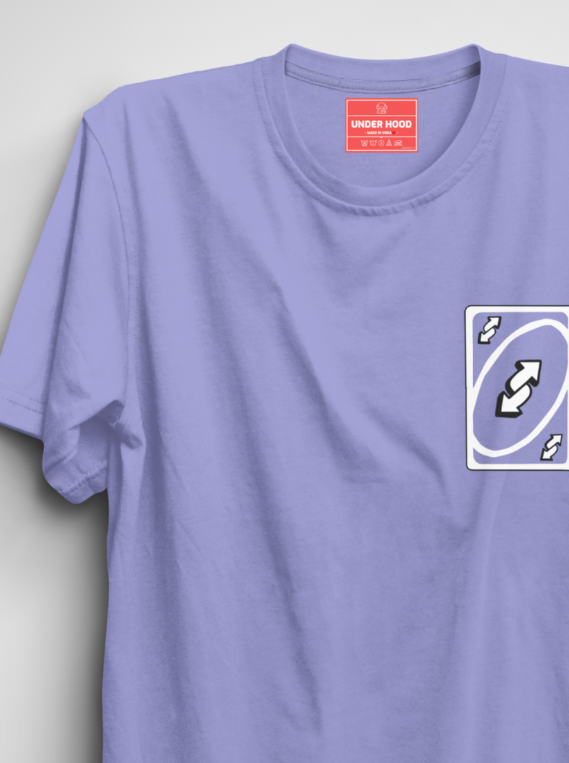 UNO Reverse - Blue Moon Unisex Printed T-Shirt