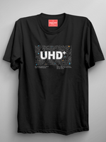 Load image into Gallery viewer, UHD Pattern - Black Unisex Printed T-Shirt