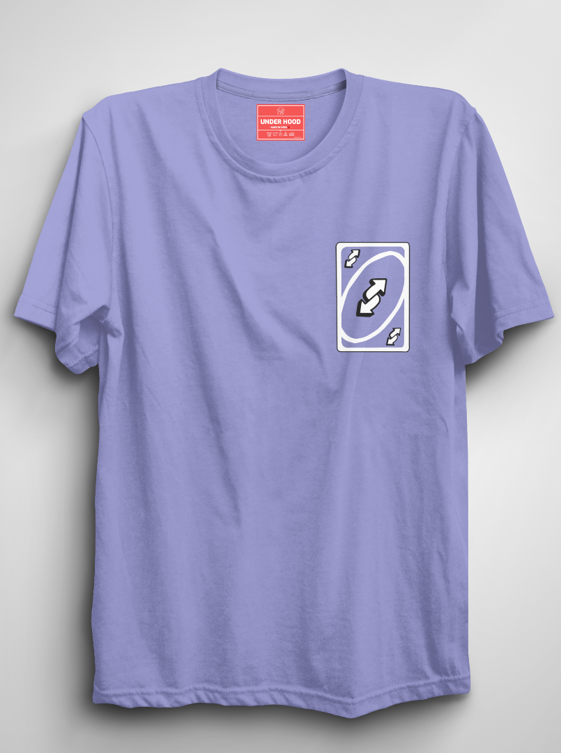 UNO Reverse - Blue Moon Unisex Printed T-Shirt