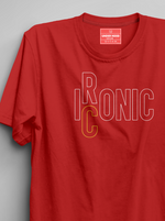 Load image into Gallery viewer, BE ICONIC - Red Unisex Printed T-Shirt
