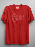 Load image into Gallery viewer, BE ICONIC - Red Unisex Printed T-Shirt