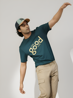 Load image into Gallery viewer, The Good Life - Petrol Blue Unisex Printed T-Shirt
