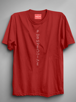 Load image into Gallery viewer, Perspective - Red Unisex Printed T-Shirt