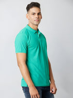 Load image into Gallery viewer, Emerald Green Polo T-shirt