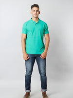Load image into Gallery viewer, Emerald Green Polo T-shirt