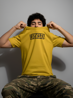Load image into Gallery viewer, Escape - Mustard Unisex Printed T-Shirt