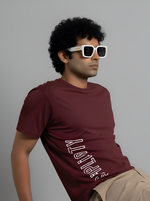 Load image into Gallery viewer, Simplicity - Maroon Unisex Printed T-Shirt