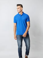 Load image into Gallery viewer, Imperial Blue Polo T-shirt