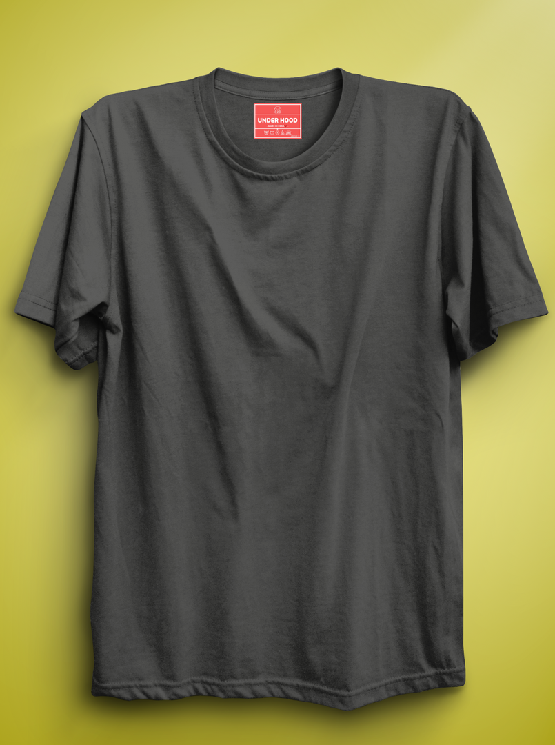 Solid Steel Grey Unisex T-Shirt