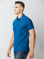 Load image into Gallery viewer, Rama Blue Polo T-shirt
