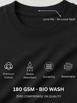 Load image into Gallery viewer, Solid Black Unisex T-Shirt