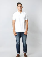 Load image into Gallery viewer, White Polo T-shirt