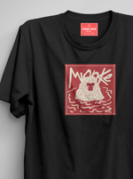 Load image into Gallery viewer, Monke - Black Unisex Printed T-Shirt