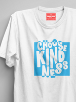 Load image into Gallery viewer, Choose Kindness - White Unisex Printed T-Shirt