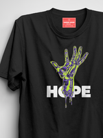 Load image into Gallery viewer, Hope In Reach- Black Unisex Printed T-Shirt