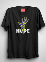 Load image into Gallery viewer, Hope In Reach- Black Unisex Printed T-Shirt