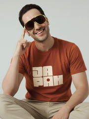 Japan - Burnt Orange Unisex Printed T-Shirt