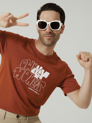 Own Every Moment - Burnt Orange Unisex Printed T-Shirt