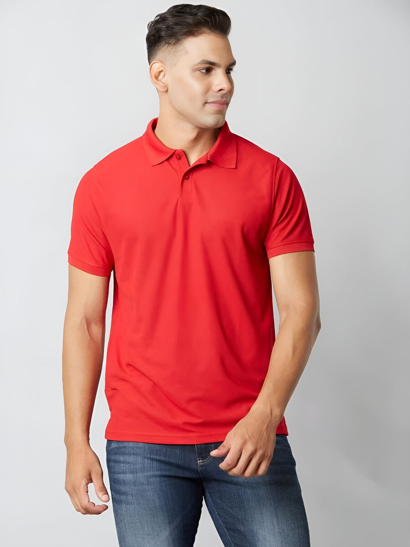 Arrow Red Polo T-shirt