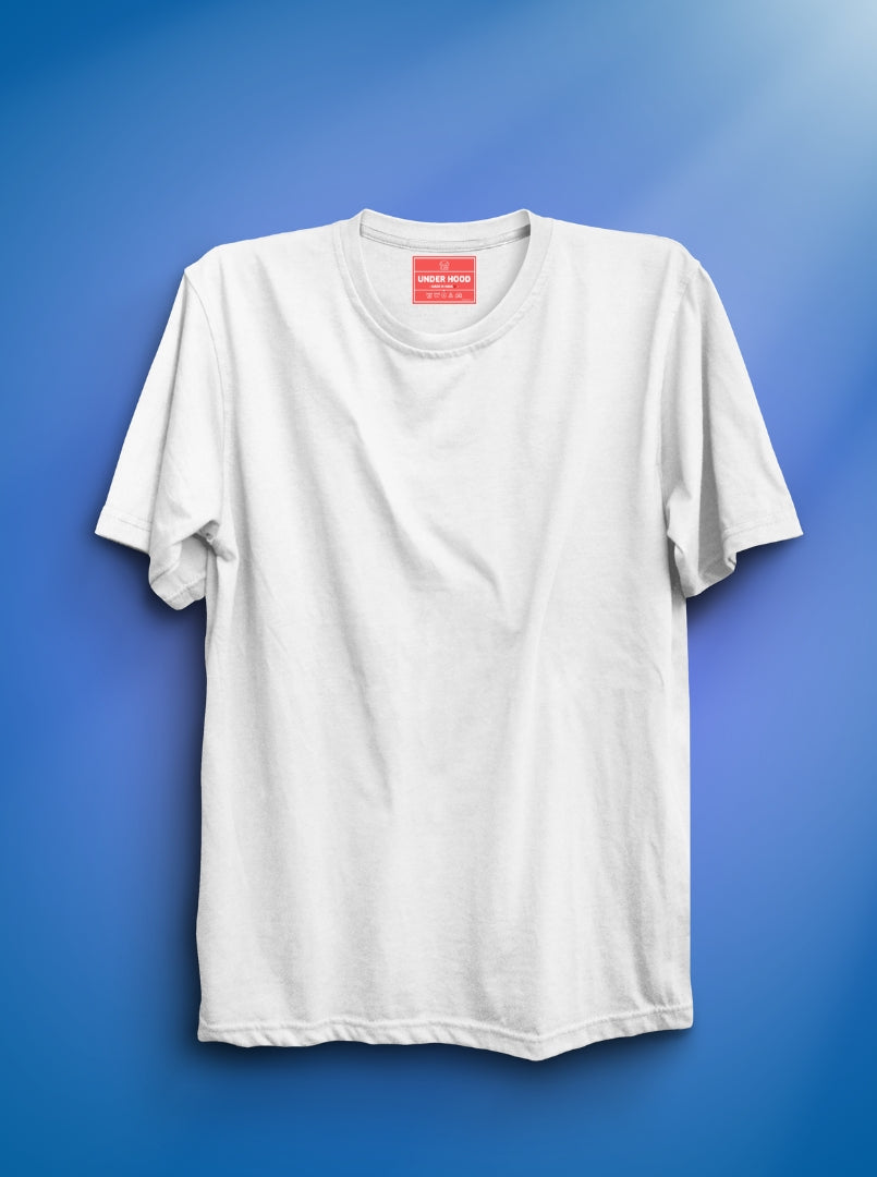 Solid White Unisex T-Shirt