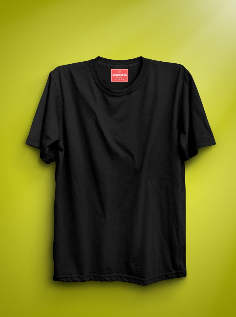 Solid Black Unisex T-Shirt