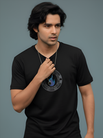 Load image into Gallery viewer, Water Bender - Black Unisex Printed T-Shirt
