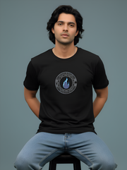 Water Bender - Black Unisex Printed T-Shirt