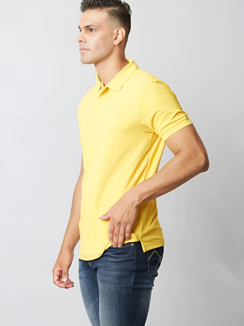 Chrome Yellow Polo T-shirt