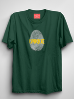 Load image into Gallery viewer, Unique - Bottle Green Unisex Printed T-Shirt
