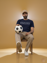 Load image into Gallery viewer, Space - Navy Blue Unisex Printed T-Shirt
