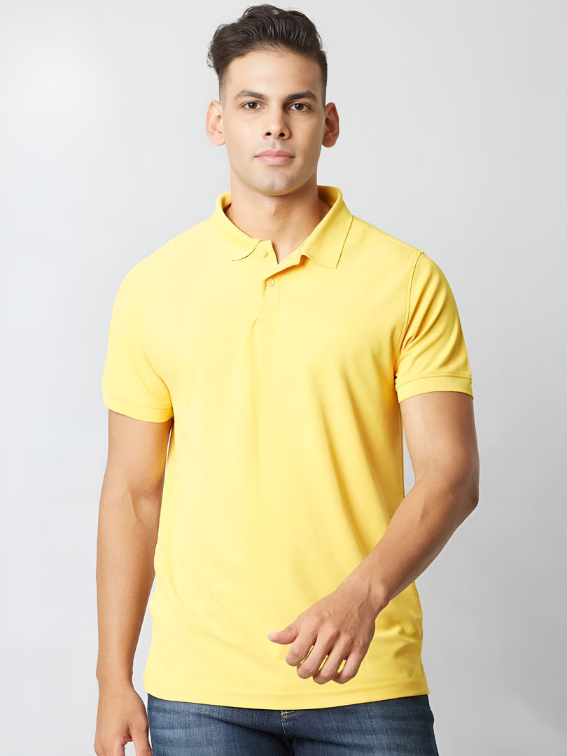 Chrome Yellow Polo T-shirt