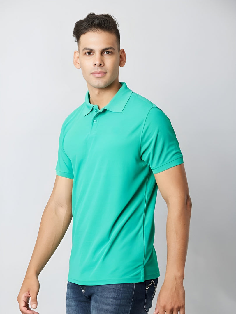 Emerald Green Polo T-shirt