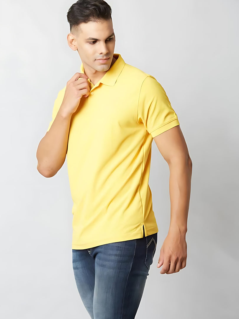 Chrome Yellow Polo T-shirt