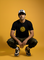 Load image into Gallery viewer, Tribe - Black Unisex Printed T-Shirt
