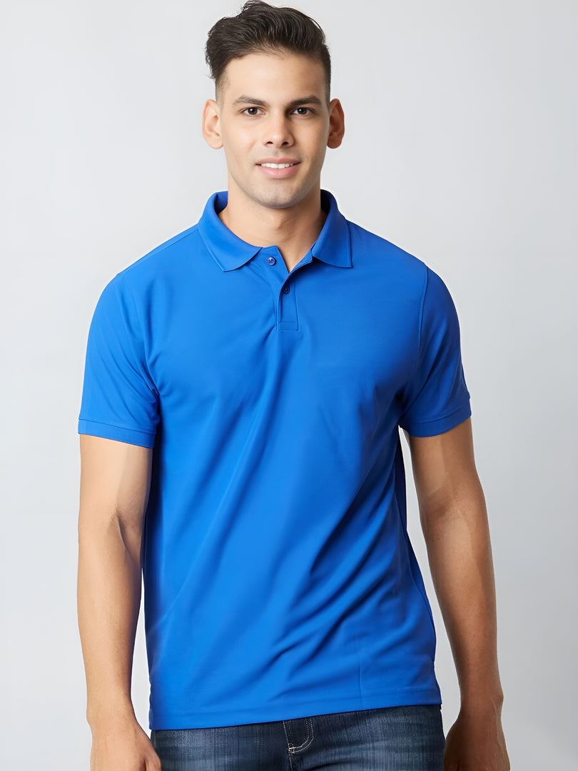 Imperial Blue Polo T-shirt