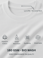 Solid White Unisex T-Shirt