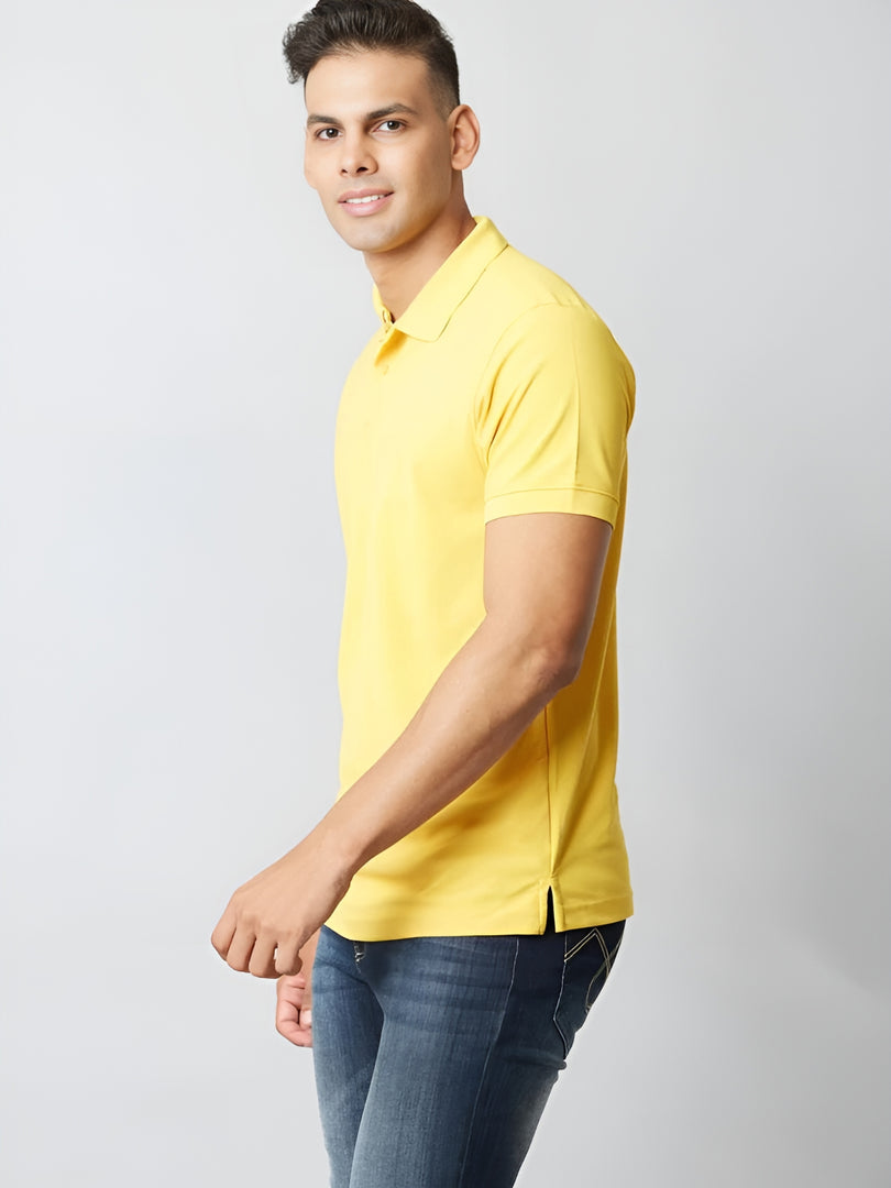 Chrome Yellow Polo T-shirt