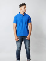 Load image into Gallery viewer, Imperial Blue Polo T-shirt
