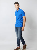 Load image into Gallery viewer, Imperial Blue Polo T-shirt
