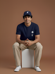 Give me space  - Navy Blue Unisex Printed T-Shirt