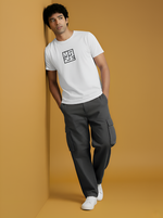 Load image into Gallery viewer, Maze Puzzle - White Unisex Printed T-Shirt
