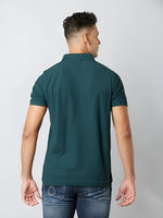 Load image into Gallery viewer, Pine Green Polo T-shirt
