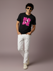 Hope - Black Unisex Printed T-Shirt