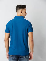 Load image into Gallery viewer, Rama Blue Polo T-shirt
