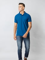 Load image into Gallery viewer, Rama Blue Polo T-shirt
