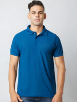 Load image into Gallery viewer, Rama Blue Polo T-shirt
