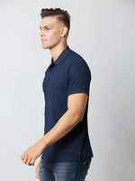 Load image into Gallery viewer, True Navy Polo T-shirt
